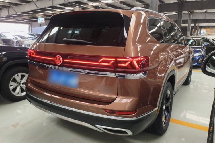 Used Volkswagen Teramont 2021 380TSI Four-Wheel Drive Prestige Luxury Edition Rear Right 45 Deg