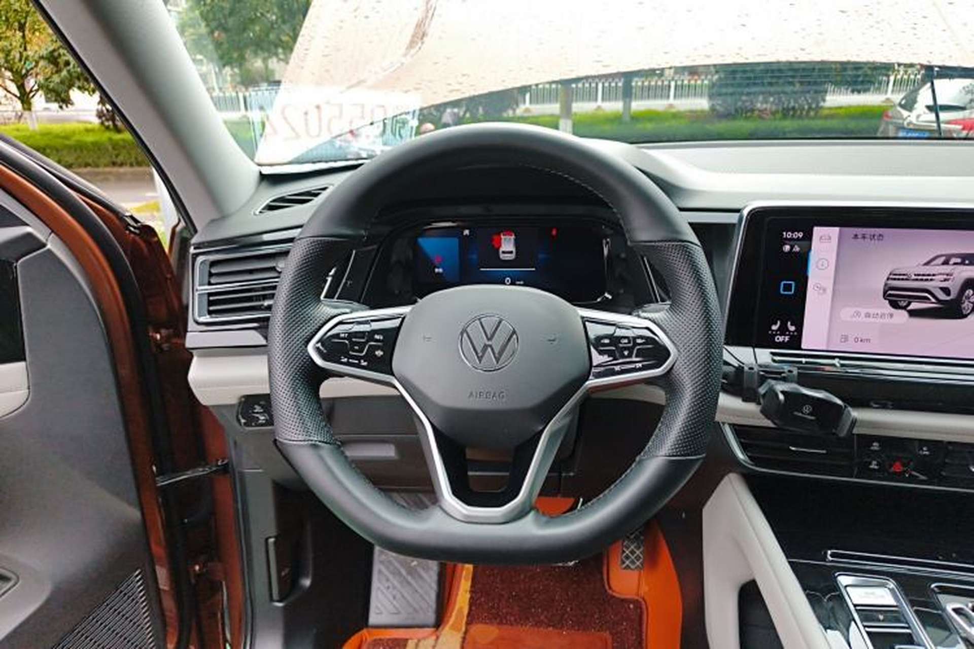 Used Volkswagen Teramont 2021 380TSI Four-Wheel Drive Prestige Luxury Edition Steering Wheel