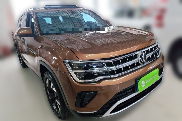 Used Volkswagen Teramont 2021 380TSI Four-Wheel Drive Prestige Luxury Edition Front Right 45 Deg