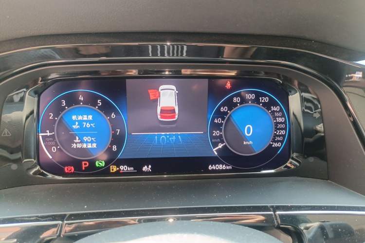 Used Volkswagen Teramont 2021 380TSI Four-Wheel Drive Prestige Luxury Edition Instrument Cluster