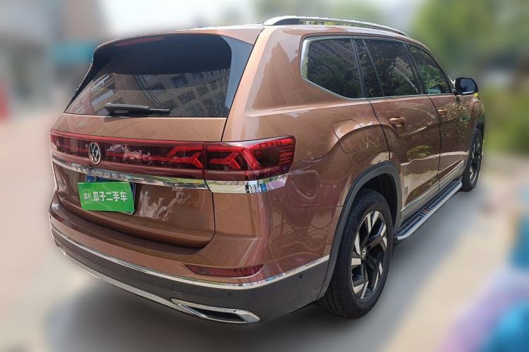 Used Volkswagen Teramont 2021 380TSI Four-Wheel Drive Prestige Luxury Edition Rear Right 45 Deg
