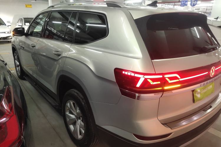Used Volkswagen Teramont 2021 380TSI Four-Wheel Drive Luxury Edition Rear Left 45 Deg