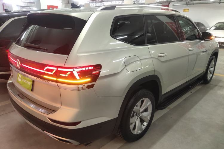 Used Volkswagen Teramont 2021 380TSI Four-Wheel Drive Luxury Edition Rear Right 45 Deg