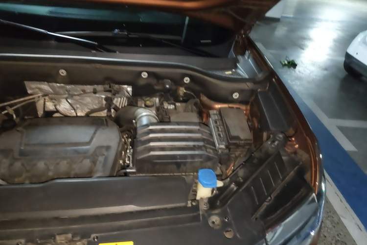 Used Volkswagen Teramont 2021 380TSI Four-Wheel Drive Prestige Luxury Edition Engine Bay Left