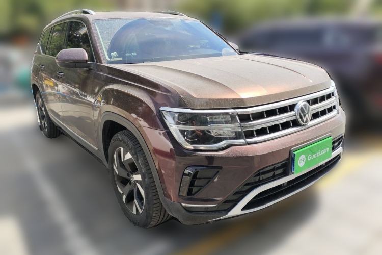 Used Volkswagen Teramont 2021 380TSI Four-Wheel Drive Prestige Luxury Edition Front Right 45 Deg