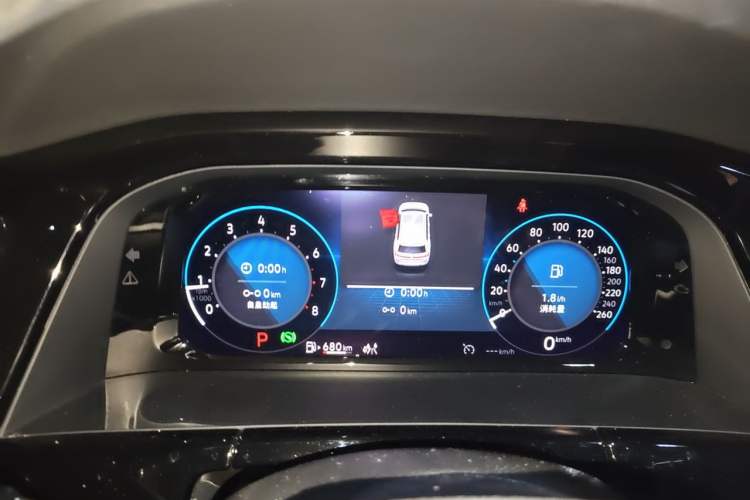 Used Volkswagen Teramont 2021 380TSI Four-Wheel Drive Prestige Luxury Edition Instrument Cluster