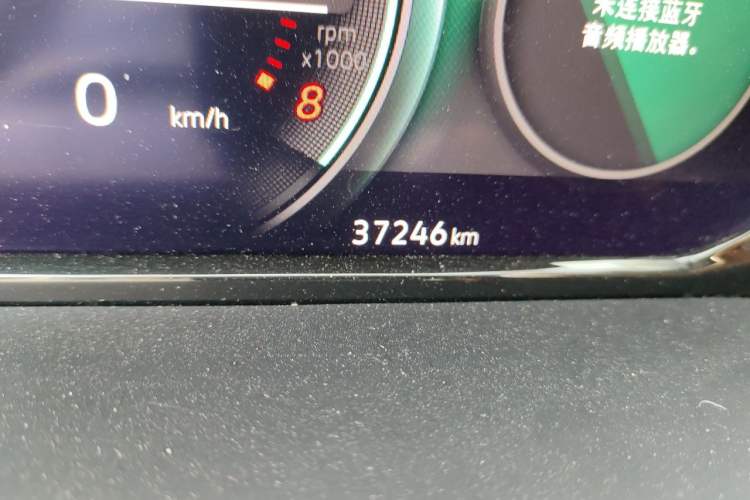 Used Volkswagen Teramont 2021 380TSI Four-Wheel Drive Prestige Luxury Edition Odometer Close Up