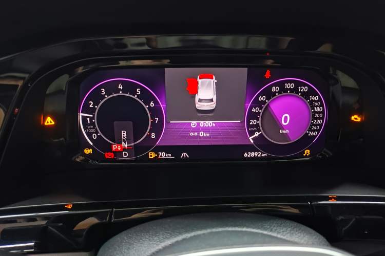 Used Volkswagen Teramont 2021 380TSI Four-Wheel Drive Prestige Luxury Edition Instrument Cluster