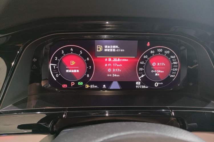 Used Volkswagen Teramont 2021 380TSI Four-Wheel Drive Prestige Flagship Edition Instrument Cluster