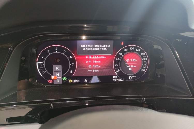 Used Volkswagen Teramont 2021 380TSI Four-Wheel Drive Prestige Flagship Edition Instrument Cluster