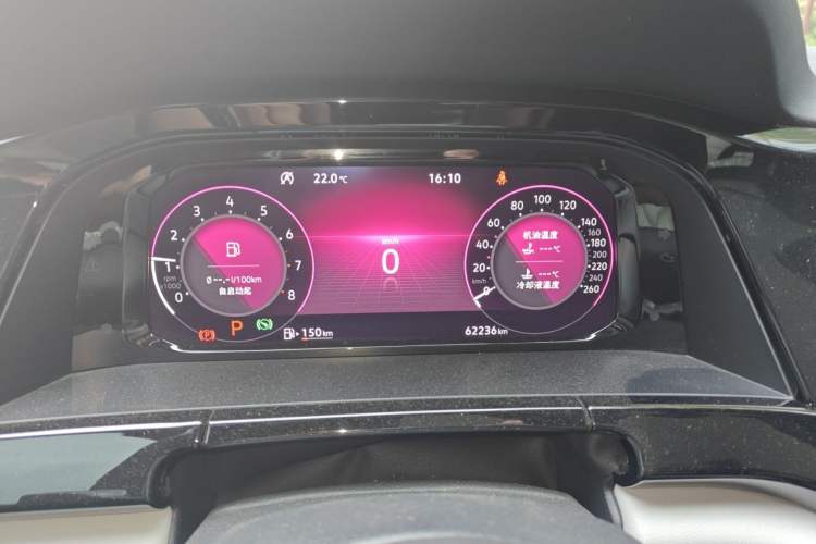 Used Volkswagen Teramont 2021 330TSI Two-Wheel-Drive Prestige Luxury Edition Instrument Cluster