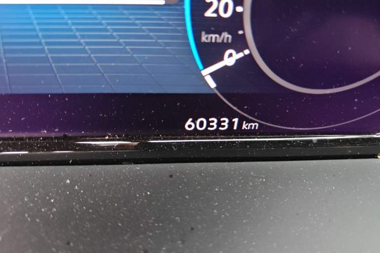 Used Volkswagen Teramont 2021 380TSI Four-Wheel Drive Prestige Luxury Edition Odometer Close Up
