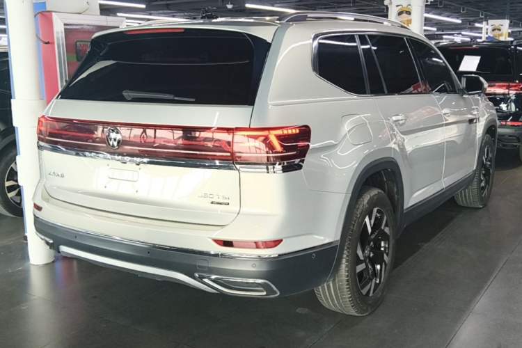 Used Volkswagen Teramont 2021 380TSI Four-Wheel Drive Prestige Luxury Edition Rear Right 45 Deg