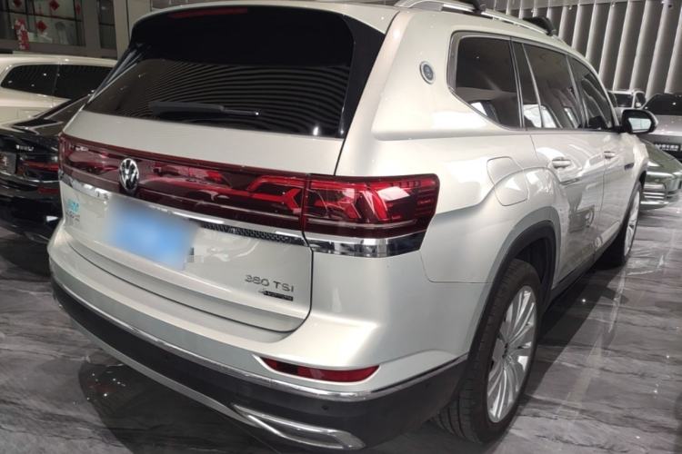 Used Volkswagen Teramont 2021 380TSI Four-Wheel Drive Prestige Flagship Edition Rear Right 45 Deg