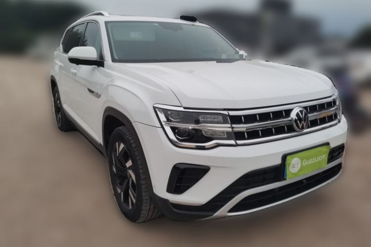 Used Volkswagen Teramont 2021 380TSI Four-Wheel Drive Prestige Luxury Edition Front Right 45 Deg