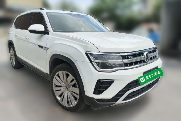 Used Volkswagen Teramont 2021 530 V6 All-Wheel Drive Prestige Flagship Edition Front Right 45 Deg