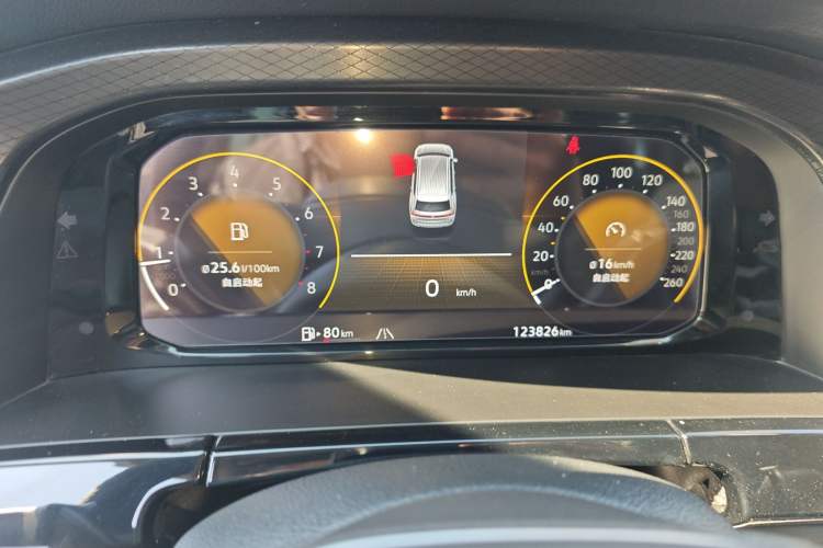 Used Volkswagen Teramont 2021 380TSI Four-Wheel Drive Luxury Edition Instrument Cluster