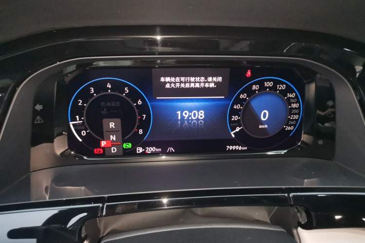 Used Volkswagen Teramont 2021 380TSI Four-Wheel Drive Prestige Luxury Edition Instrument Cluster