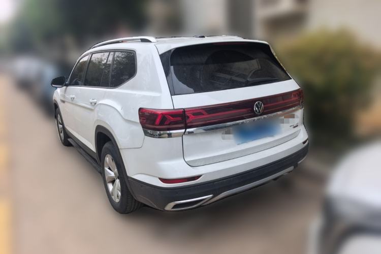 Used Volkswagen Teramont 2021 380TSI Four-Wheel Drive Luxury Edition Rear Left 45 Deg