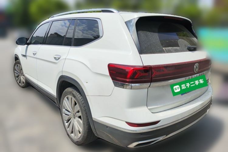 Used Volkswagen Teramont 2021 530 V6 All-Wheel Drive Prestige Flagship Edition Rear Left 45 Deg