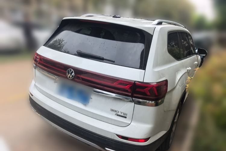 Used Volkswagen Teramont 2021 380TSI Four-Wheel Drive Luxury Edition Rear Right 45 Deg
