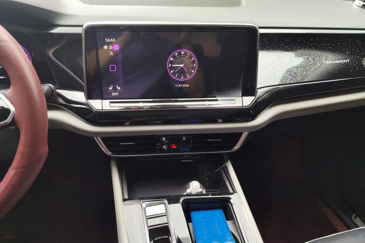 Used Volkswagen Teramont 2022 380TSI Four-Wheel Drive Prestige Luxury Edition Audio And AC Panel