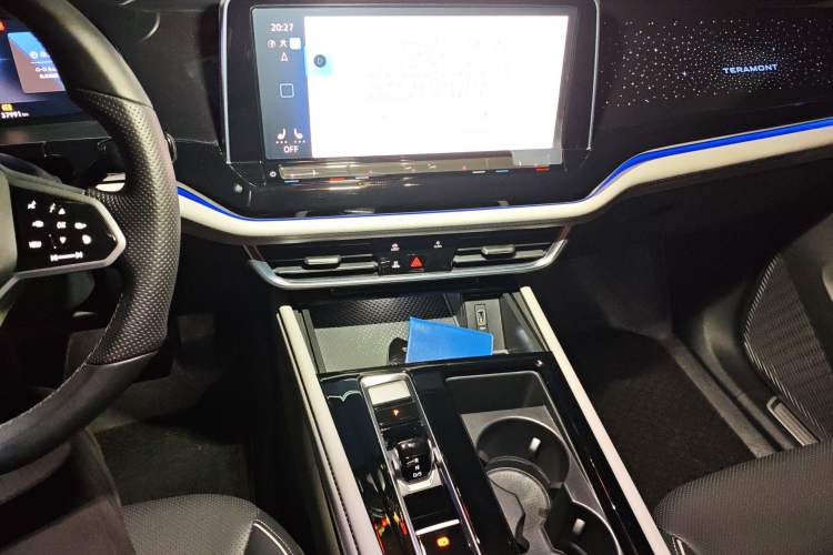 Used Volkswagen Teramont 2022 380TSI Four-Wheel Drive Prestige Luxury Edition Audio And AC Panel