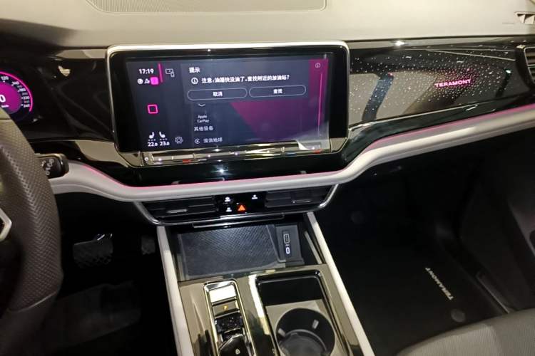 Used Volkswagen Teramont 2022 380TSI Four-Wheel Drive Prestige Luxury Edition Audio And AC Panel