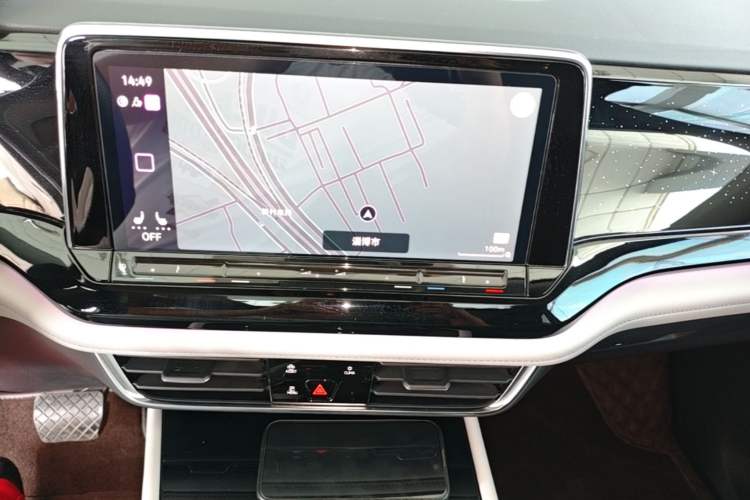 Used Volkswagen Teramont 2022 330TSI Two-Wheel-Drive Prestige Luxury Edition Audio And AC Panel