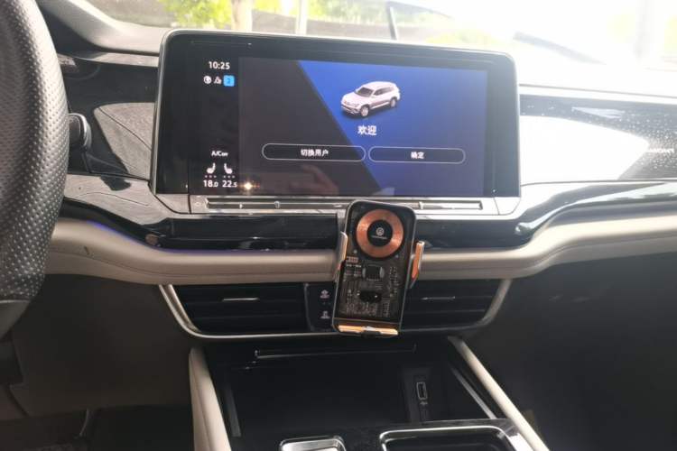 Used Volkswagen Teramont 2022 380TSI Four-Wheel Drive Prestige Luxury Edition Audio And AC Panel