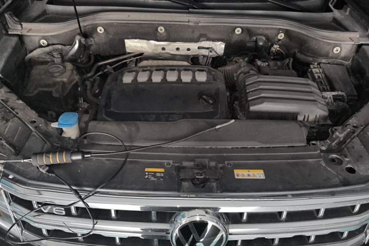 Used Volkswagen Teramont 2022 530 V6 Four-Wheel Drive Prestige Luxury Edition Engine Bay