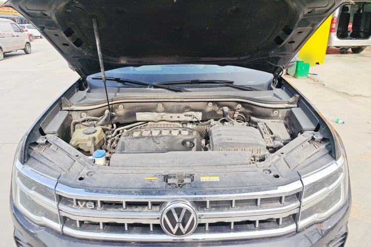Used Volkswagen Teramont 2022 530 V6 Four-Wheel Drive Prestige Flagship Edition Engine Bay