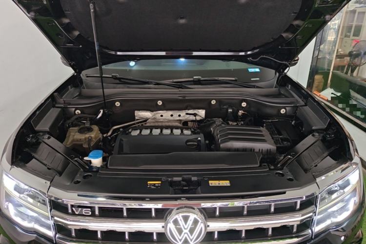 Used Volkswagen Teramont 2022 530 V6 Four-Wheel Drive Prestige Luxury Edition Engine Bay