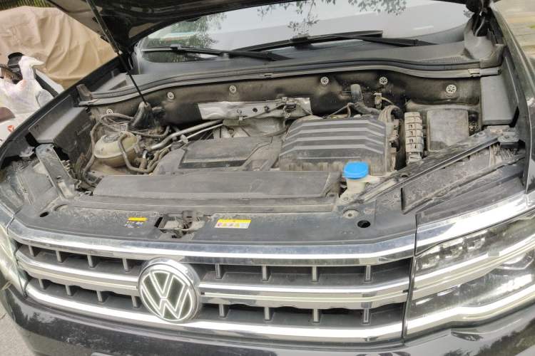 Used Volkswagen Teramont 2022 380TSI Four-Wheel Drive Prestige Flagship Edition Engine Bay