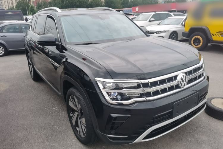 Used Volkswagen Teramont 2022 380TSI Four-Wheel Drive Luxury Edition Front Right 45 Deg