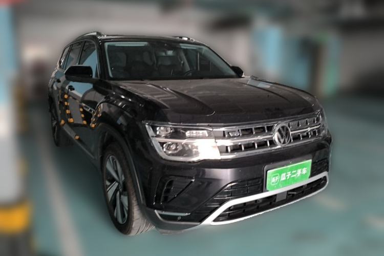 Used Volkswagen Teramont 2022 530 V6 Four-Wheel Drive Prestige Luxury Edition Front Right 45 Deg
