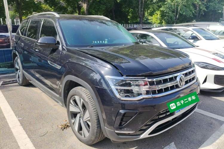 Used Volkswagen Teramont 2022 380TSI Four-Wheel Drive Prestige Luxury Edition Front Right 45 Deg