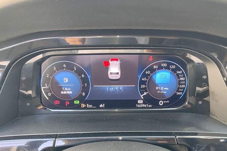 Used Volkswagen Teramont 2022 380TSI Four-Wheel Drive Prestige Luxury Edition Instrument Cluster