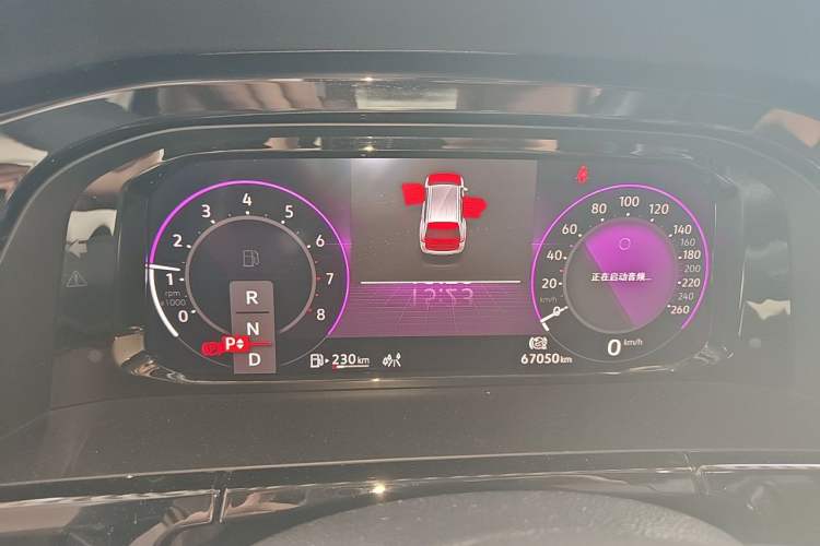Used Volkswagen Teramont 2022 380TSI Four-Wheel Drive Prestige Luxury Edition Instrument Cluster