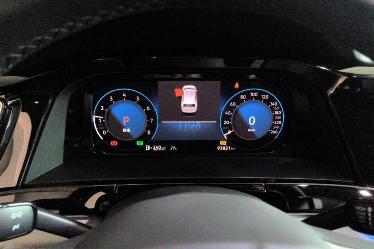 Used Volkswagen Teramont 2022 380TSI Four-Wheel Drive Prestige Luxury Edition Instrument Cluster
