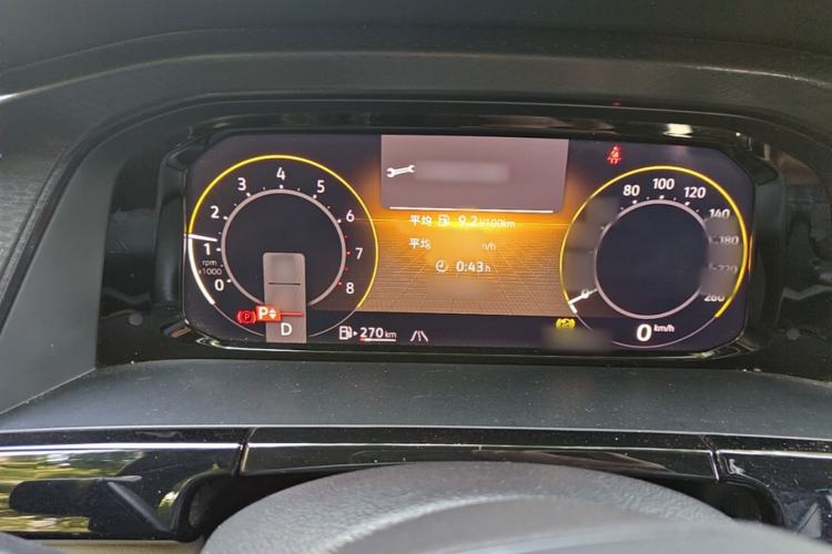 Used Volkswagen Teramont 2022 380TSI Four-Wheel Drive Luxury Edition Instrument Cluster