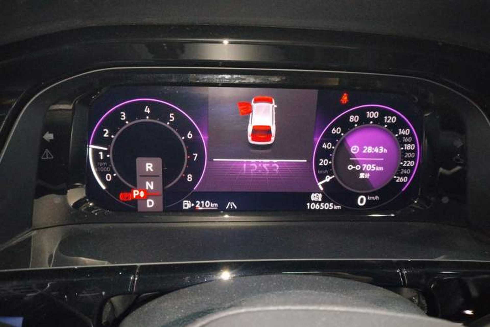 Used Volkswagen Teramont 2022 380TSI Four-Wheel Drive Luxury Edition Instrument Cluster