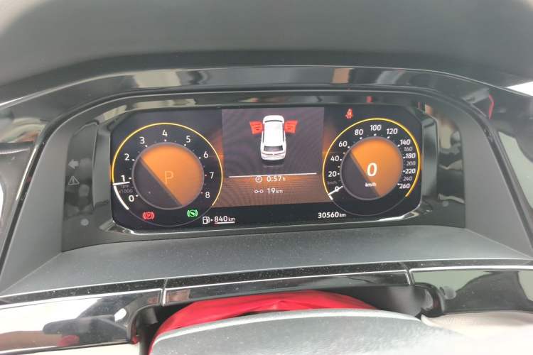 Used Volkswagen Teramont 2022 330TSI Two-Wheel-Drive Prestige Luxury Edition Instrument Cluster