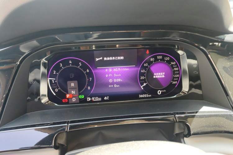 Used Volkswagen Teramont 2022 380TSI Four-Wheel Drive Prestige Luxury Edition Instrument Cluster
