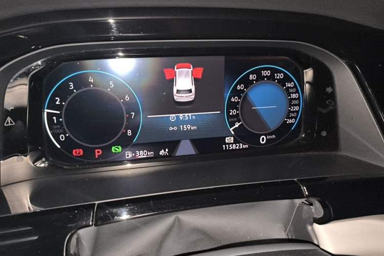 Used Volkswagen Teramont 2022 530 V6 Four-Wheel Drive Prestige Luxury Edition Instrument Cluster