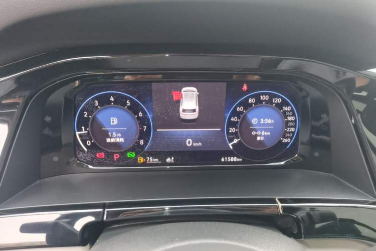 Used Volkswagen Teramont 2022 380TSI Four-Wheel Drive Prestige Luxury Edition Instrument Cluster