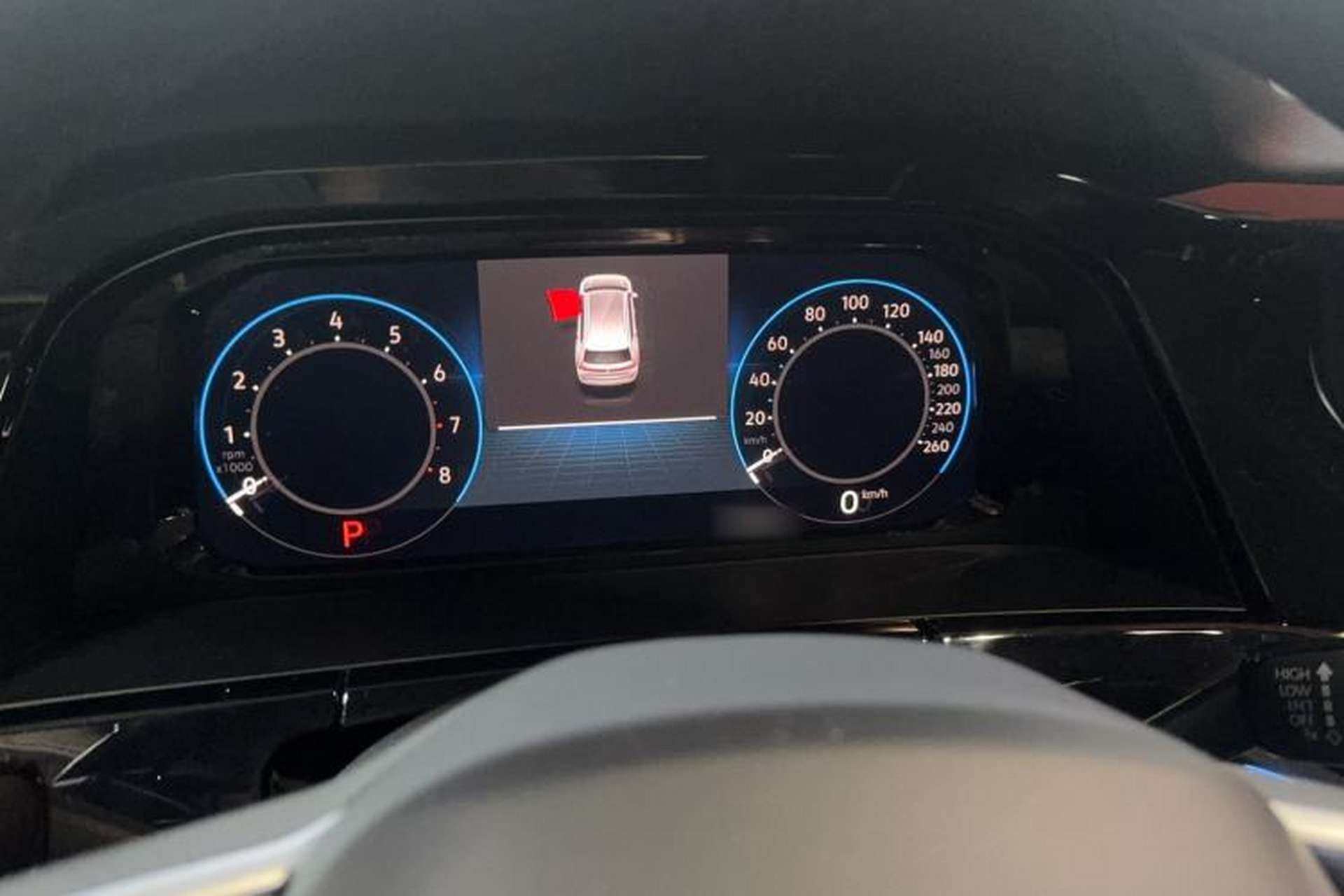 Used Volkswagen Teramont 2022 380TSI Four-Wheel Drive Prestige Luxury Edition Instrument Cluster