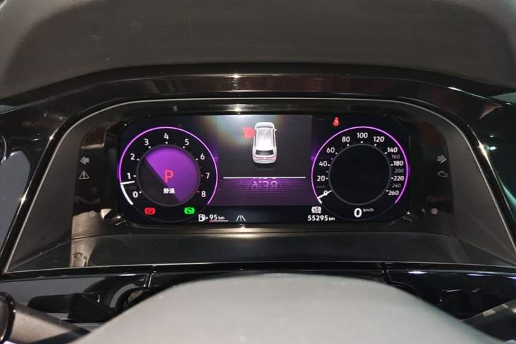 Used Volkswagen Teramont 2022 530 V6 Four-Wheel Drive Prestige Luxury Edition Instrument Cluster