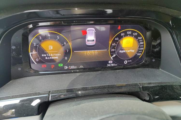 Used Volkswagen Teramont 2022 380TSI Four-Wheel Drive Prestige Luxury Edition Instrument Cluster