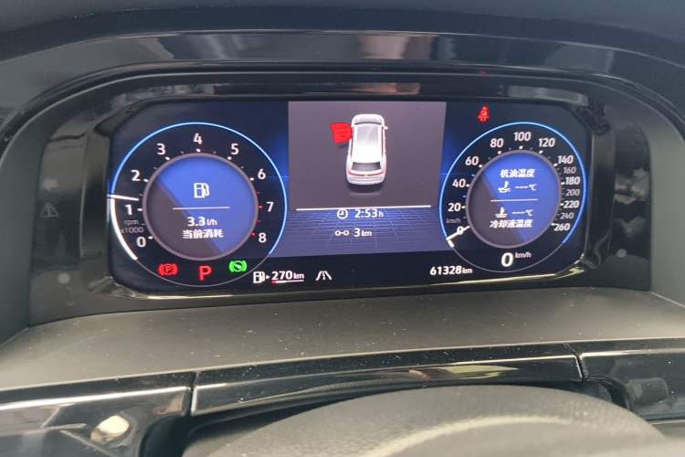 Used Volkswagen Teramont 2022 380TSI Four-Wheel Drive Prestige Luxury Edition Instrument Cluster